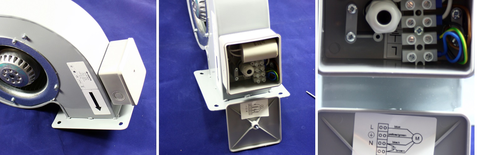 Správné zapojení šnekového ventitlátoru Dalap SKT