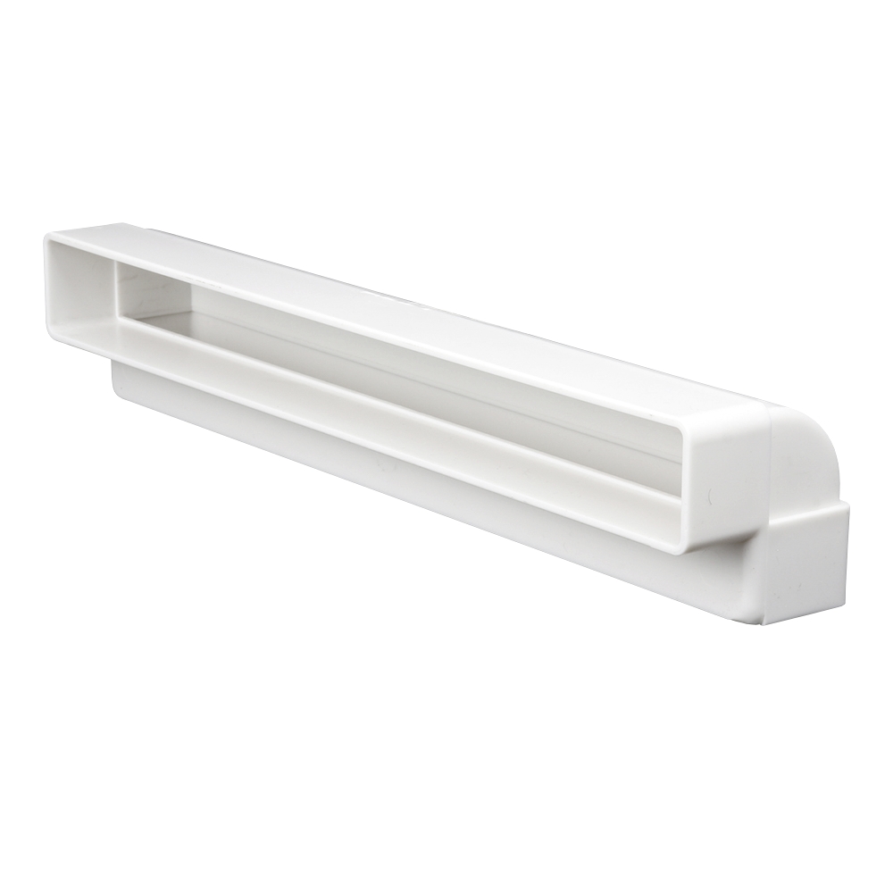 Kolano płaskie pionowe 90° do kanału PCV 308x29 mm