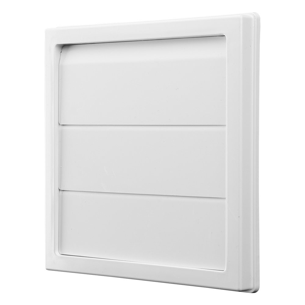 Kratka, żaluzja grawitacyjna, kołnierz Dalap GP 150-160 RNFG ASA, 190x190 mm / Ø 150-160 mm