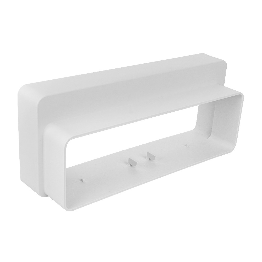 Redukcja PVC, łącznik przekrojów zmiennych 204x60 mm / 220x90 mm